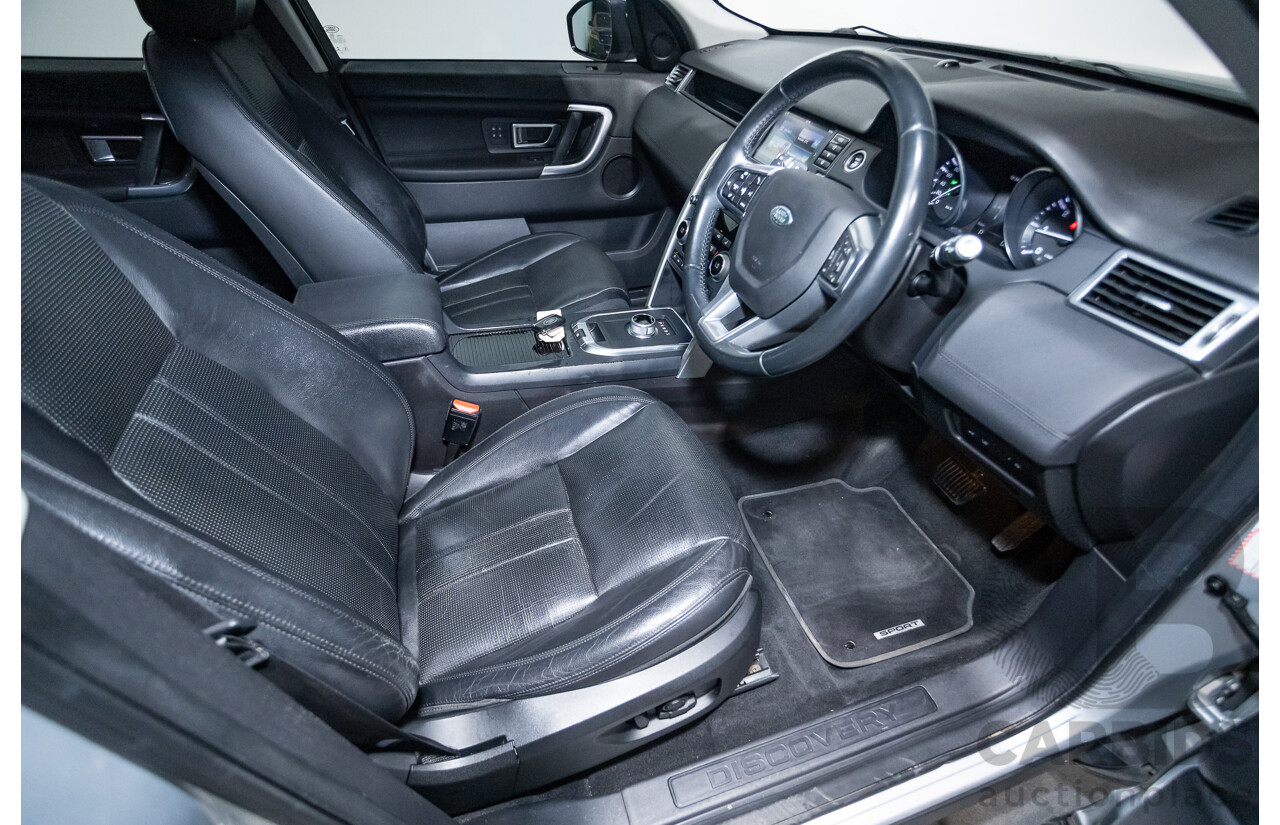 12/2015 Land Rover Discovery Sport SD4 HSE AWD LC 4D Wagon Indus Silver Turbo Diesel 2.2L - 7 Seats