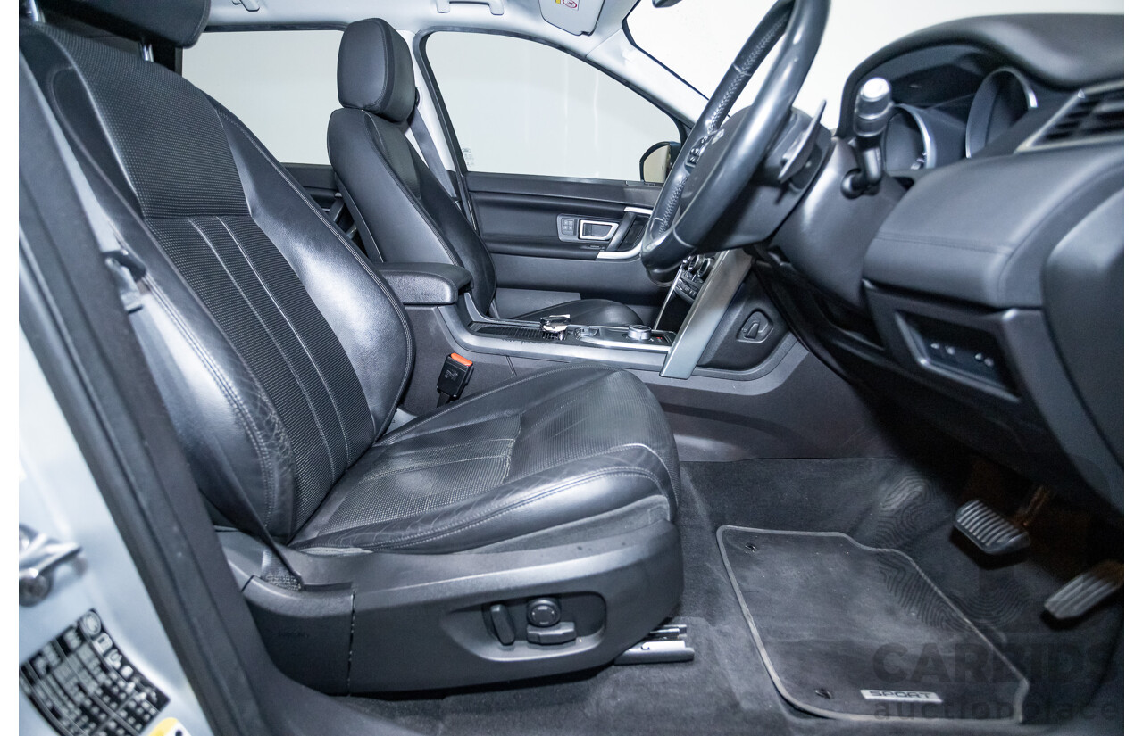 12/2015 Land Rover Discovery Sport SD4 HSE AWD LC 4D Wagon Indus Silver Turbo Diesel 2.2L - 7 Seats