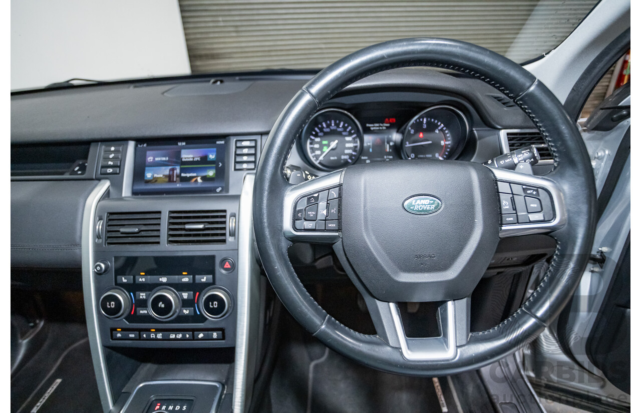 12/2015 Land Rover Discovery Sport SD4 HSE AWD LC 4D Wagon Indus Silver Turbo Diesel 2.2L - 7 Seats