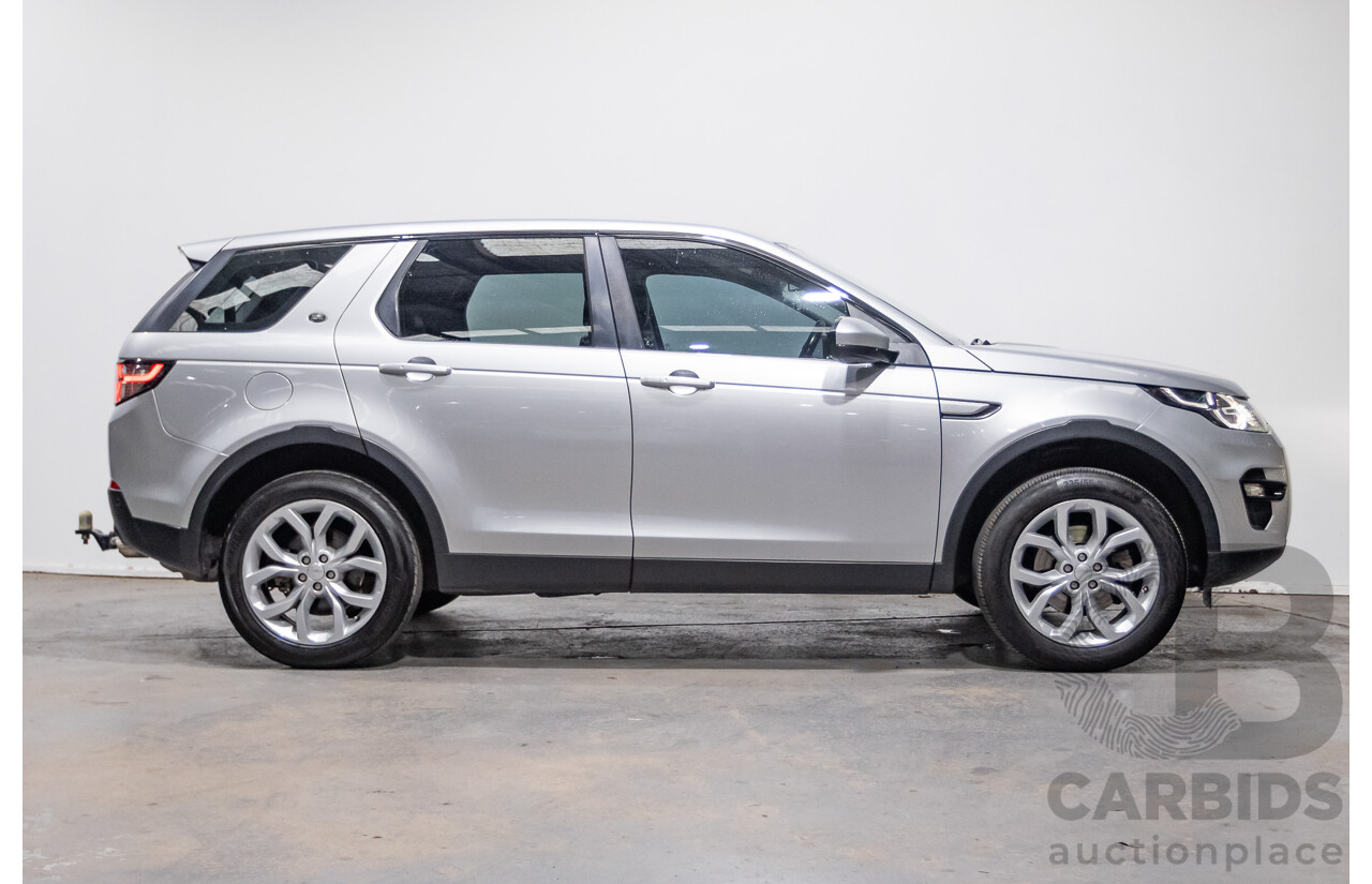 12/2015 Land Rover Discovery Sport SD4 HSE AWD LC 4D Wagon Indus Silver Turbo Diesel 2.2L - 7 Seats