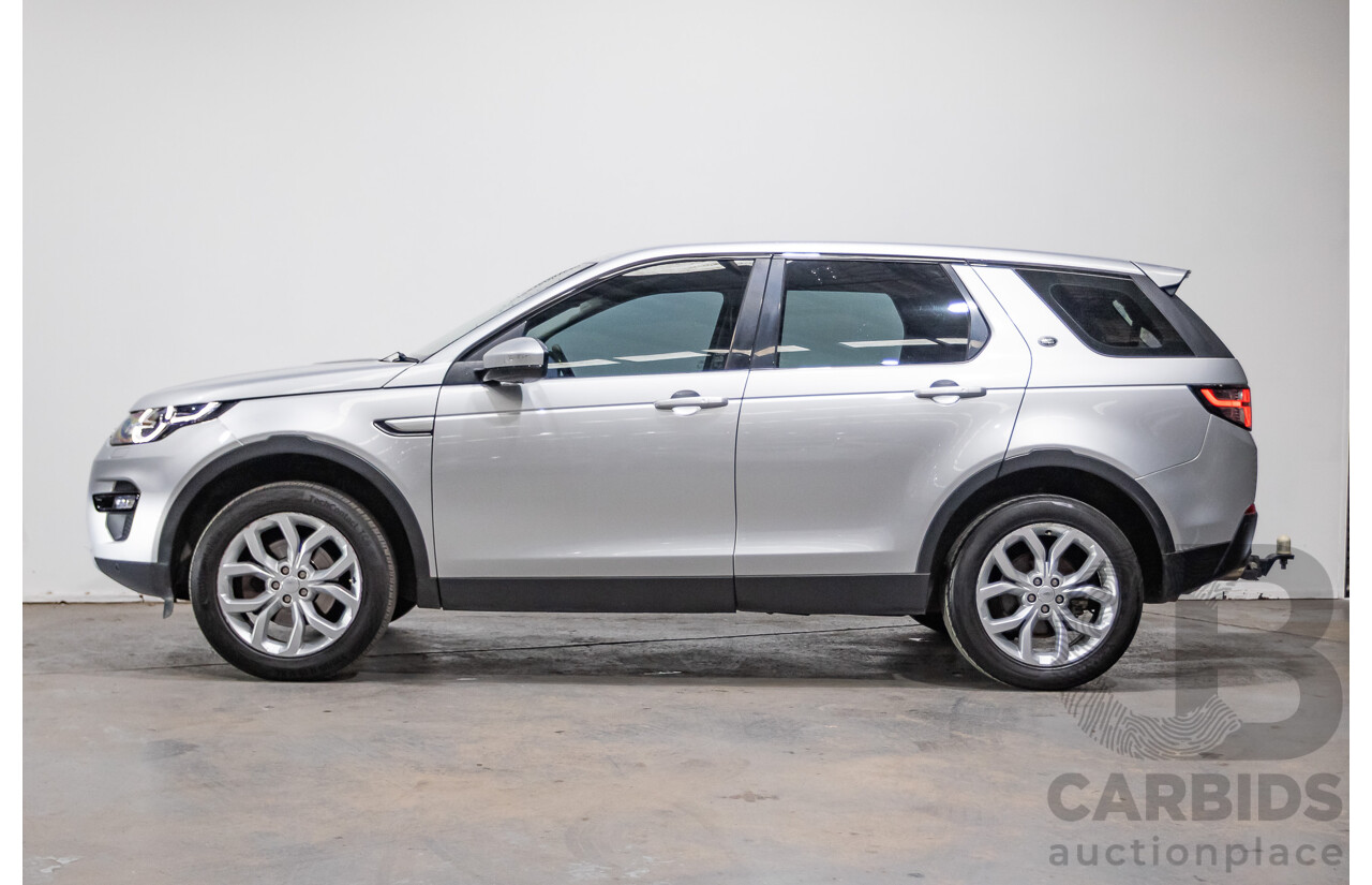 12/2015 Land Rover Discovery Sport SD4 HSE AWD LC 4D Wagon Indus Silver Turbo Diesel 2.2L - 7 Seats