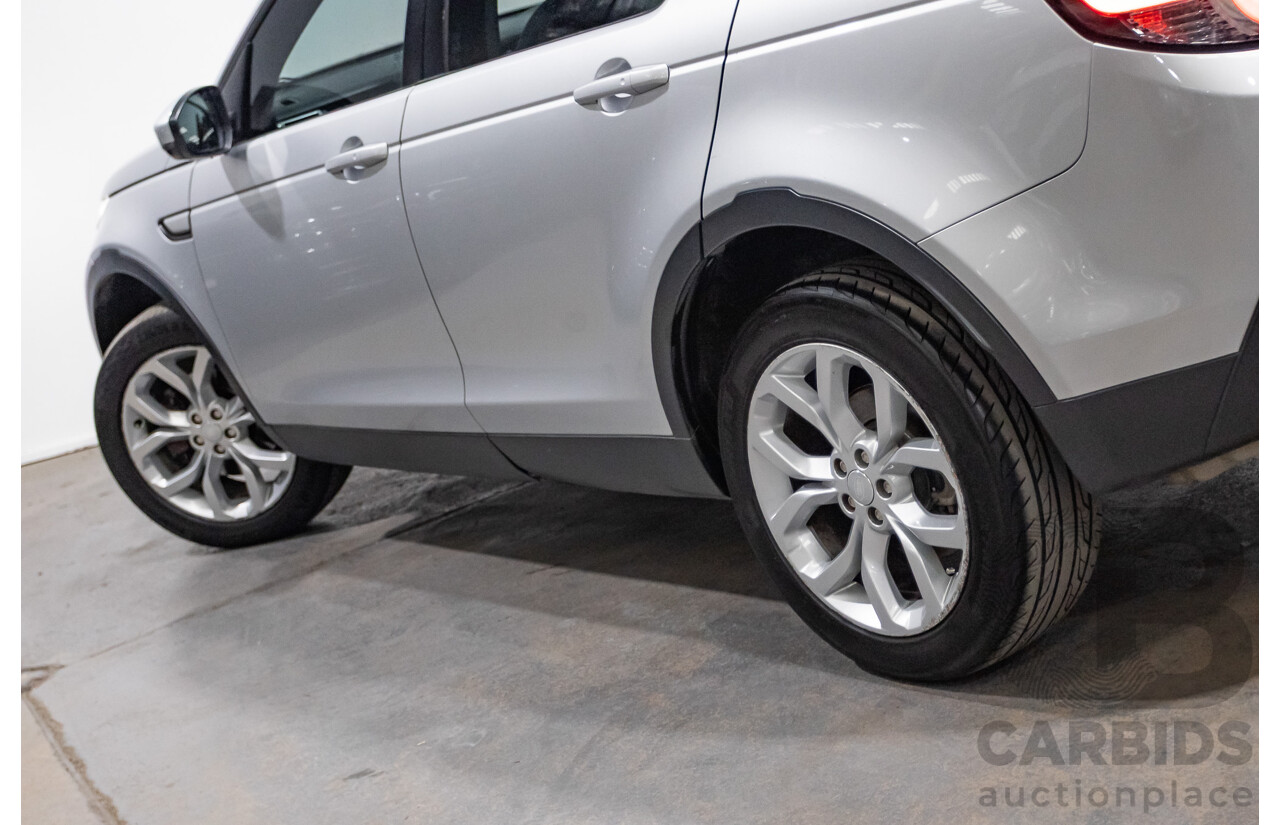 12/2015 Land Rover Discovery Sport SD4 HSE AWD LC 4D Wagon Indus Silver Turbo Diesel 2.2L - 7 Seats