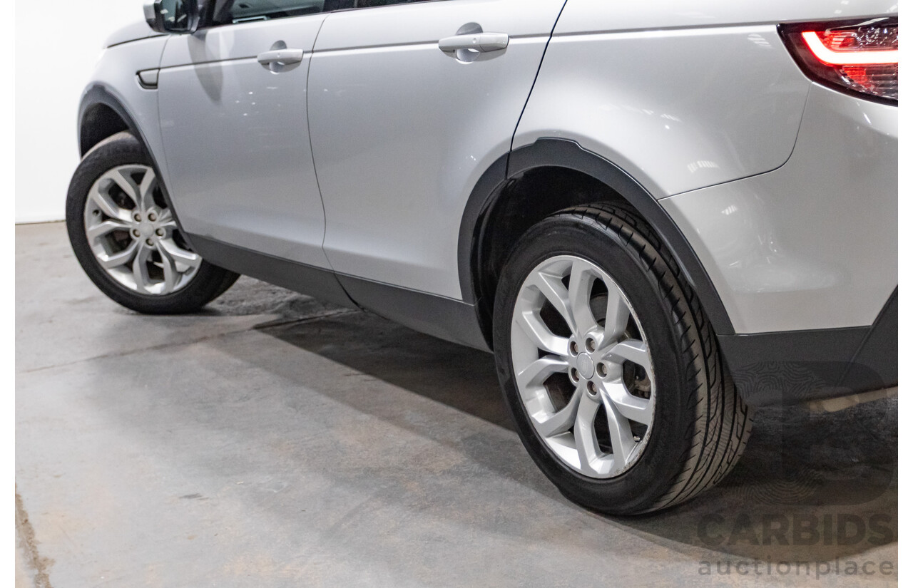 12/2015 Land Rover Discovery Sport SD4 HSE AWD LC 4D Wagon Indus Silver Turbo Diesel 2.2L - 7 Seats