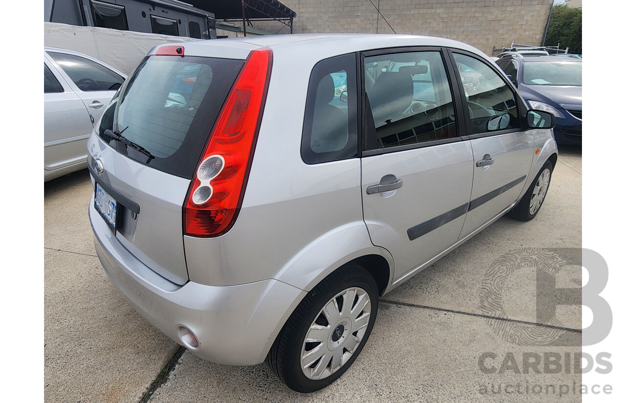 7/2008 Ford Fiesta LX WQ 5d Hatchback Silver 1.6L