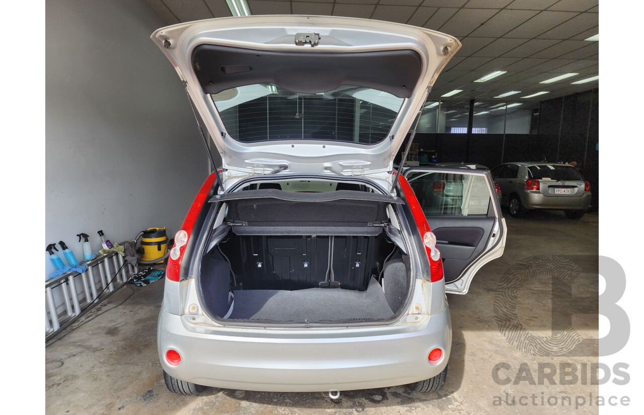 7/2008 Ford Fiesta LX WQ 5d Hatchback Silver 1.6L