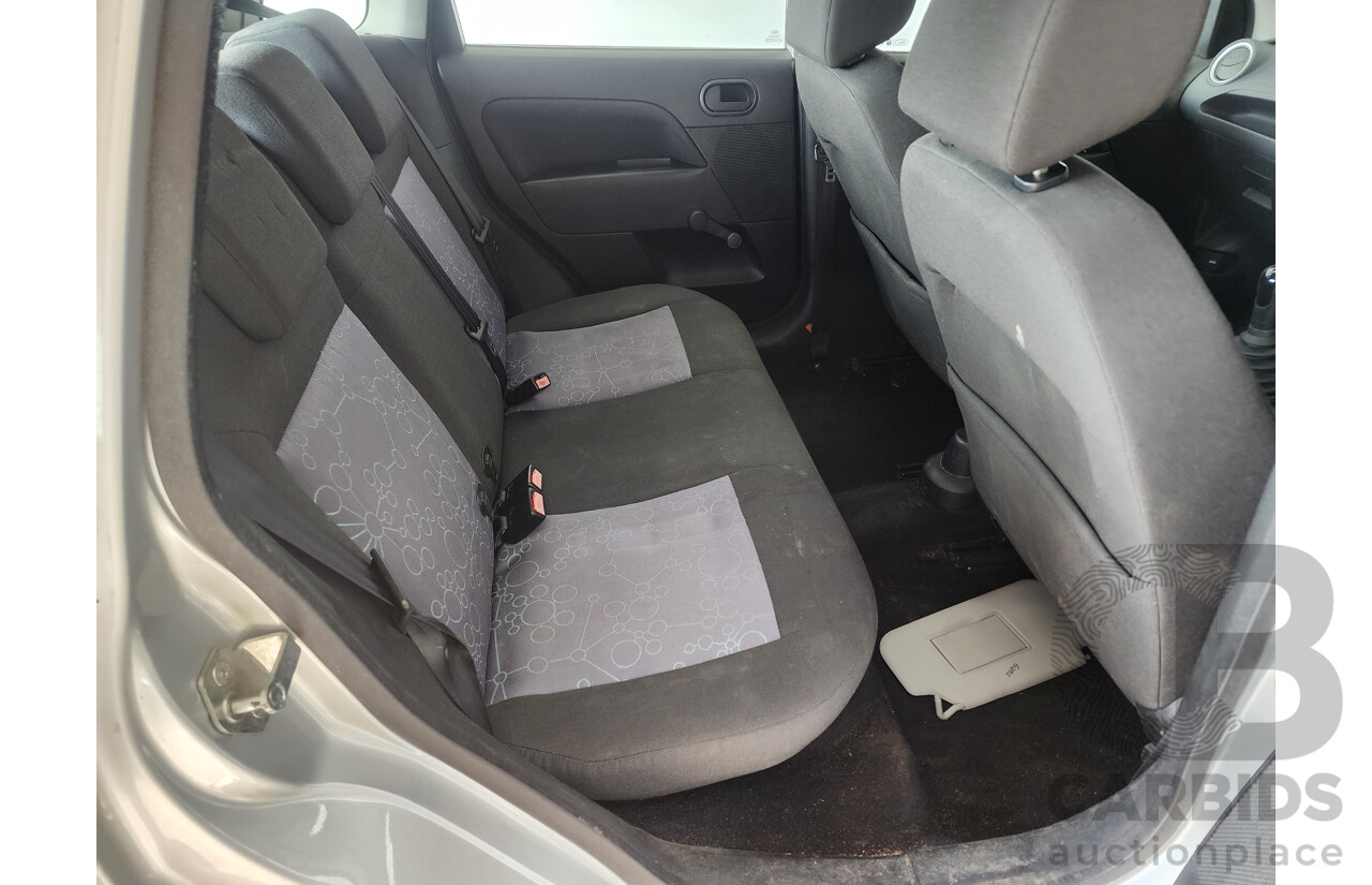 7/2008 Ford Fiesta LX WQ 5d Hatchback Silver 1.6L
