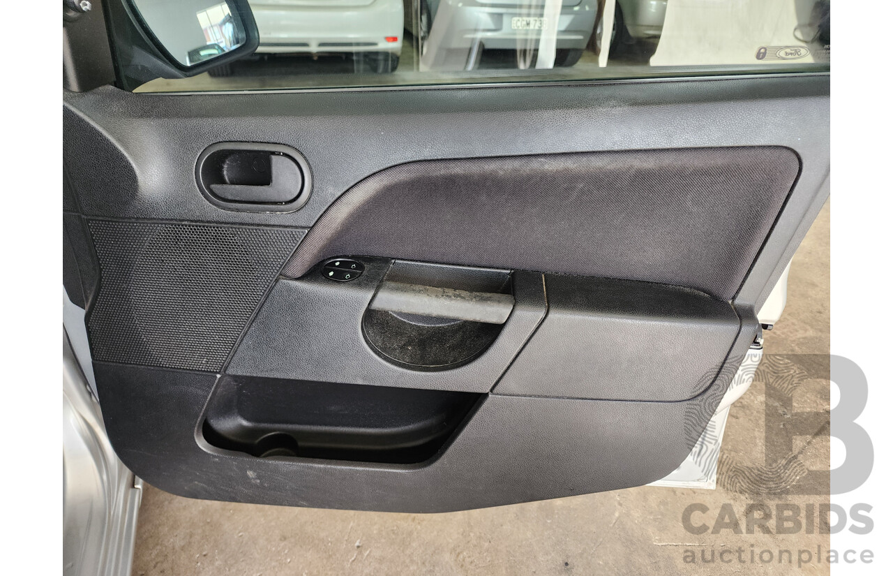7/2008 Ford Fiesta LX WQ 5d Hatchback Silver 1.6L