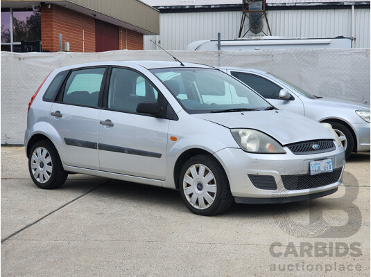 7/2008 Ford Fiesta LX WQ 5d Hatchback Silver 1.6L