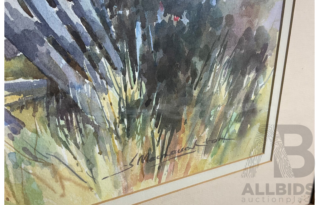 Jenny MacNaughton, a Dream Long Ago, Watercolour on Paper