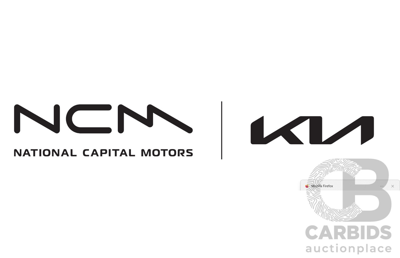 LIVE AUCTION #1 Brand New KIA Tasman 4x2 Dual Cab Utility