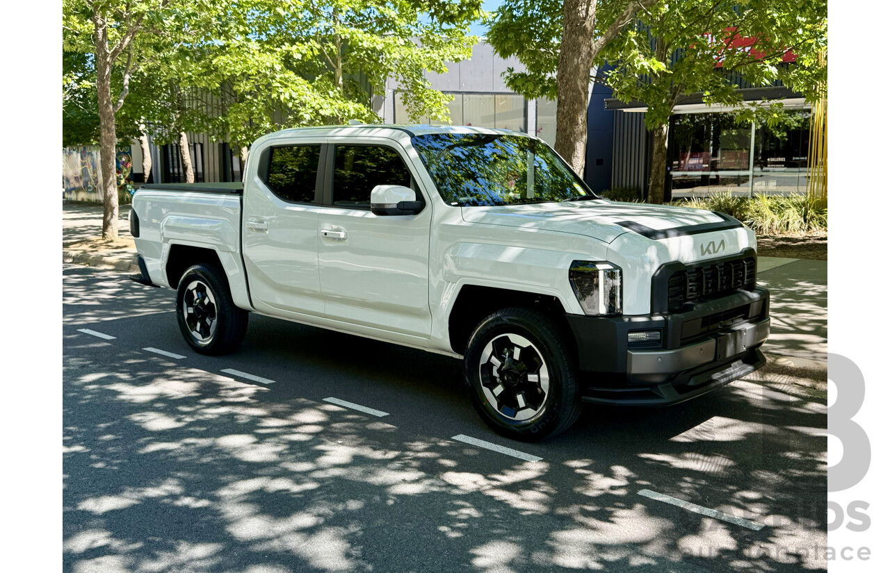 LIVE AUCTION #1 Brand New KIA Tasman 4x2 Dual Cab Utility