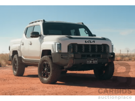 LIVE AUCTION #1  Brand New KIA Tasman 4x2 Dual Cab Utility LIVE AUCTION #1  Brand New KIA Tasman 4x2 Dual Cab Utility