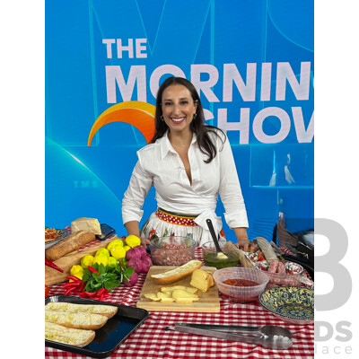 LIVE AUCTION #7  An Italian Long Lunch with Anna Simon - A Feast for the Senses for 10 Guests