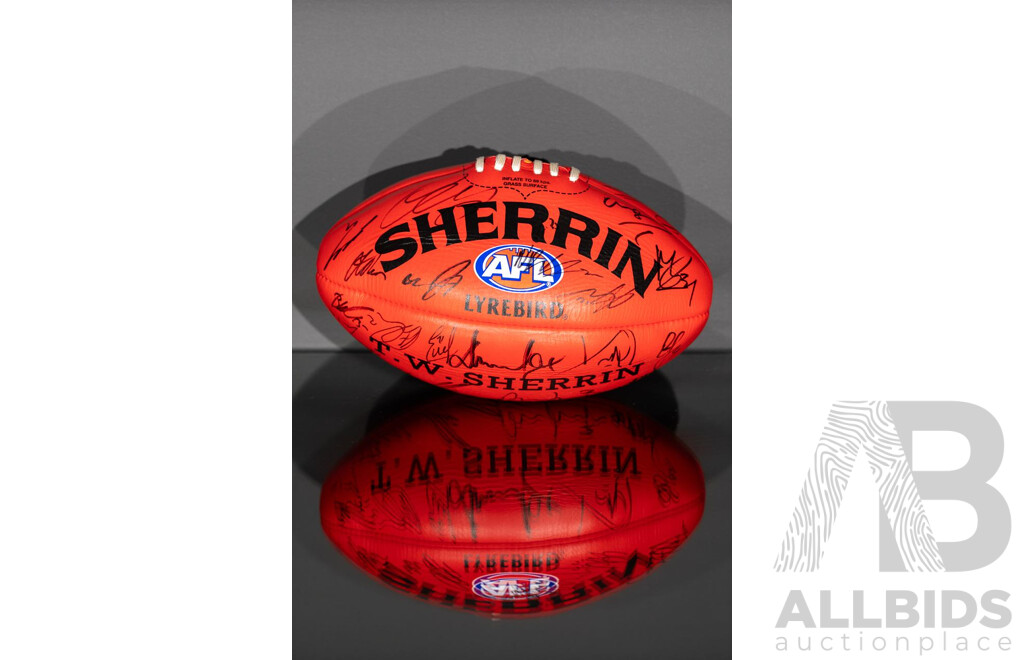 L16 - AFL Sydney Swans Signed Playing Ball 2025