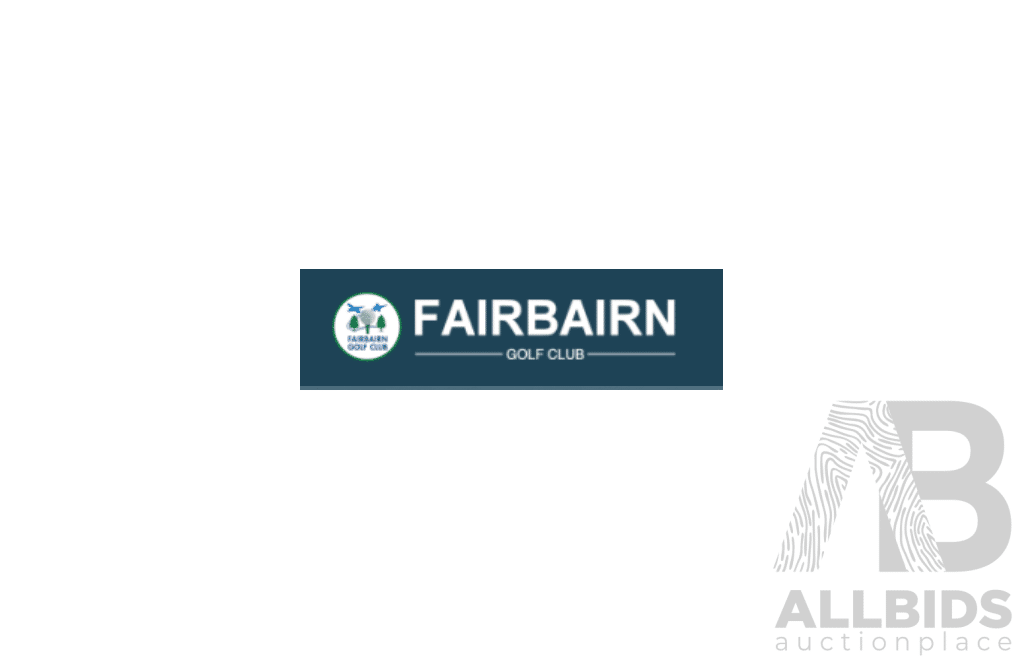 L17 - Fairbairn Golf Club 18 Holes, with 2 Carts for 4 People