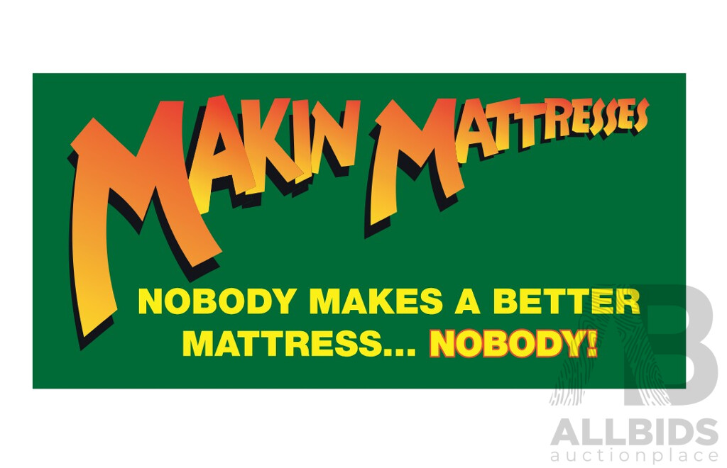 L34 - Makin Mattresses Queen Bed, Mattress and Base Valued at $3,000