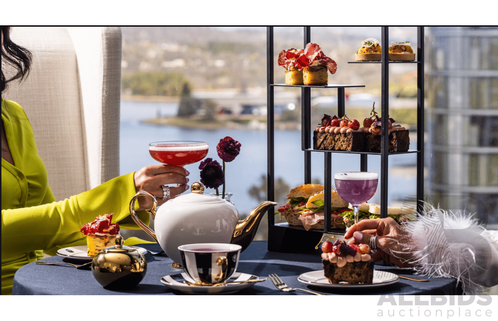 L49 - QT Canberra- One night stay and QTea High Tea with Bubbles for 2 People
