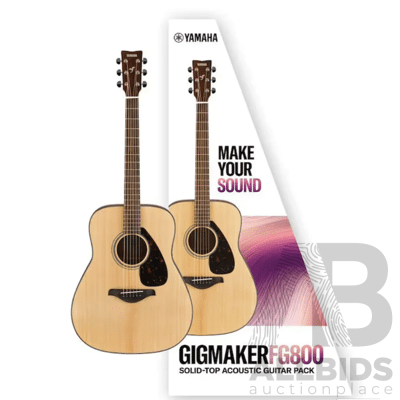 Yamaha GIGMAKERFG800M Solid Top Acoustic Guitar Yamaha GIGMAKERFG800M Solid Top Acoustic Guitar
