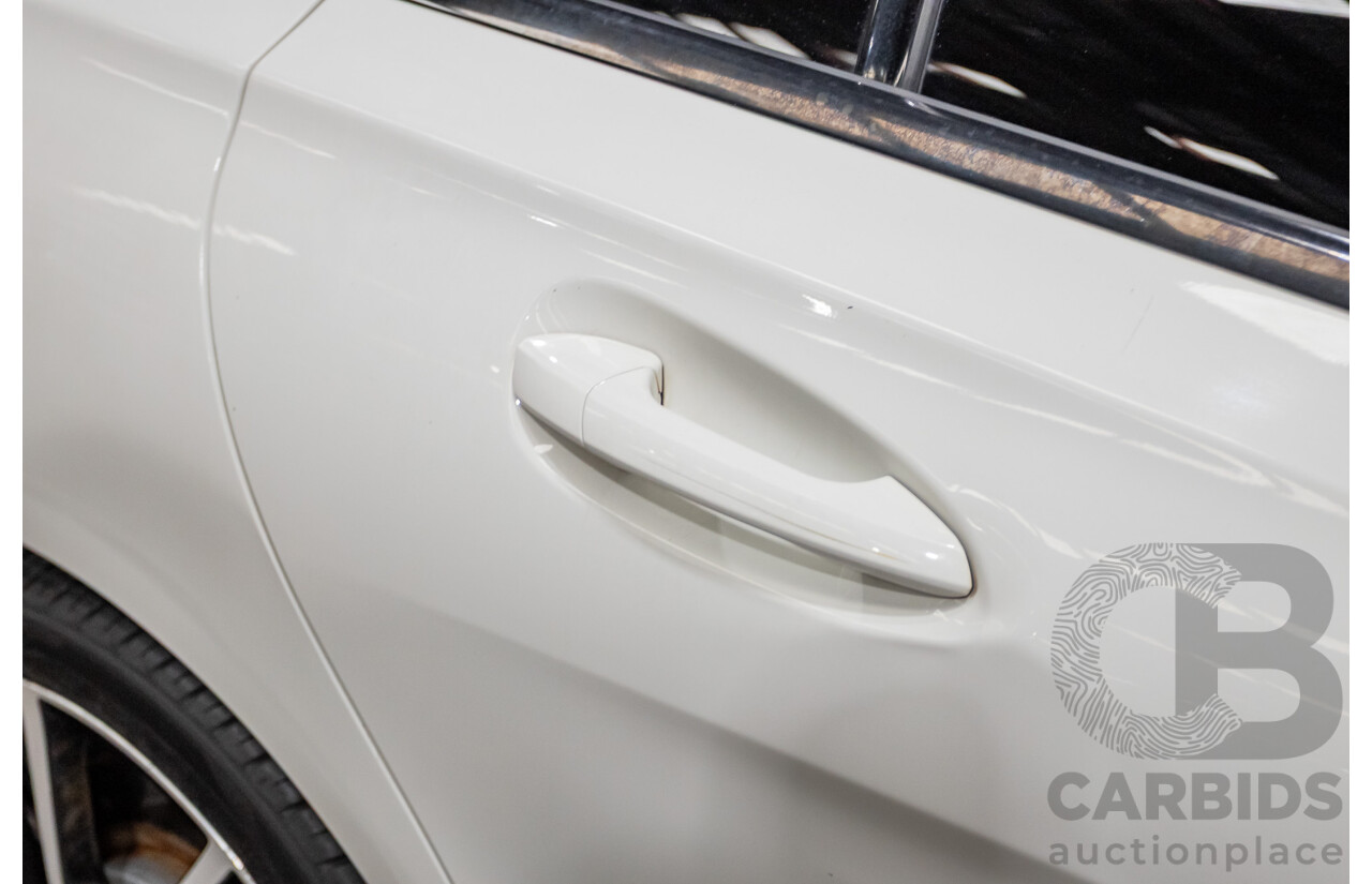 10/2015 Mercedes-Benz CLA200 117 MY15 4D Coupe Calcite White Turbo 1.6L