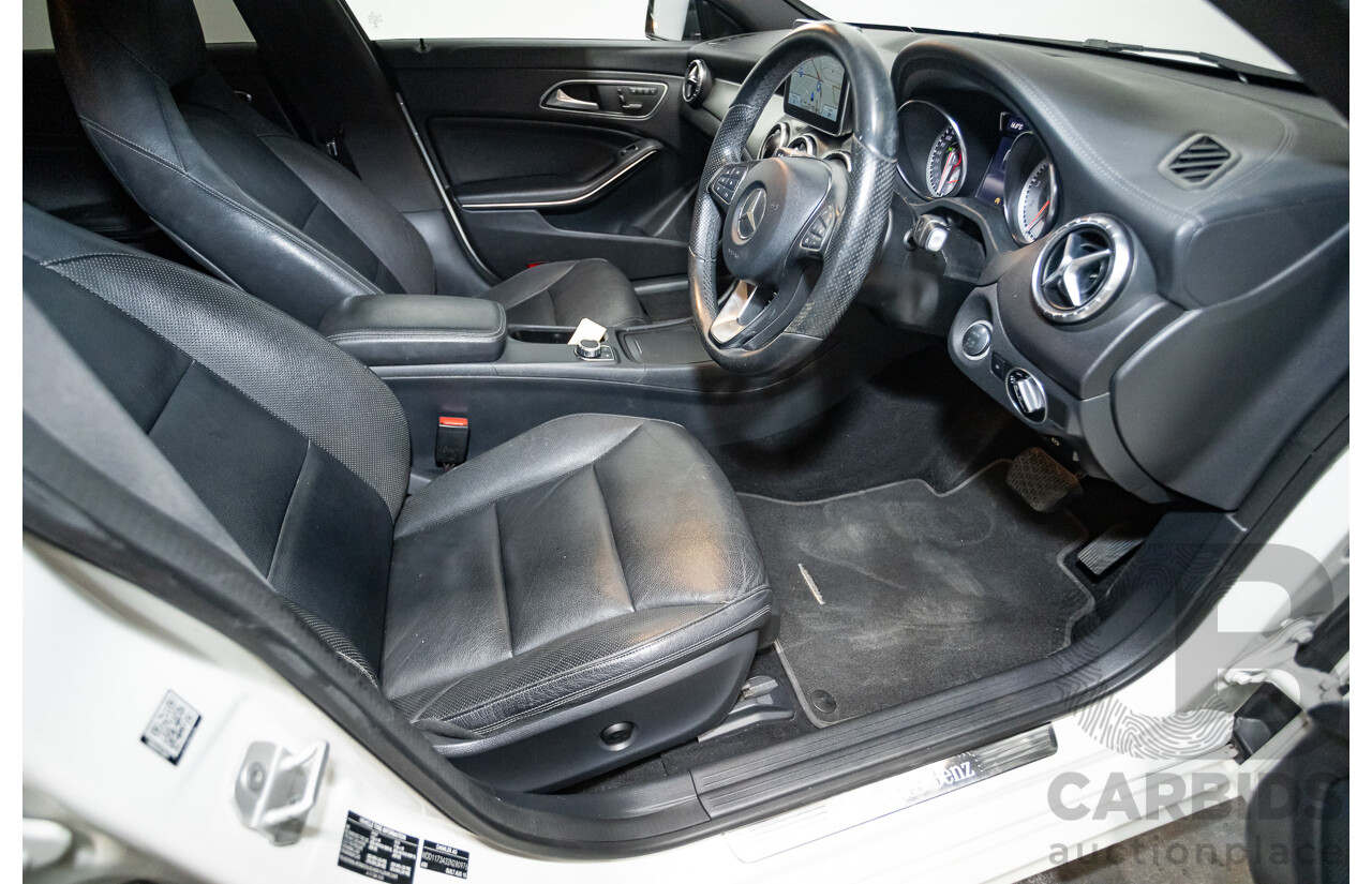 10/2015 Mercedes-Benz CLA200 117 MY15 4D Coupe Calcite White Turbo 1.6L