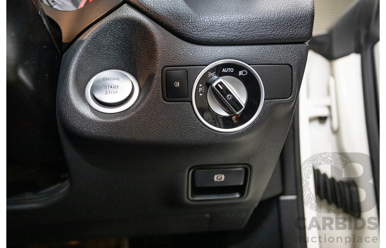 10/2015 Mercedes-Benz CLA200 117 MY15 4D Coupe Calcite White Turbo 1.6L