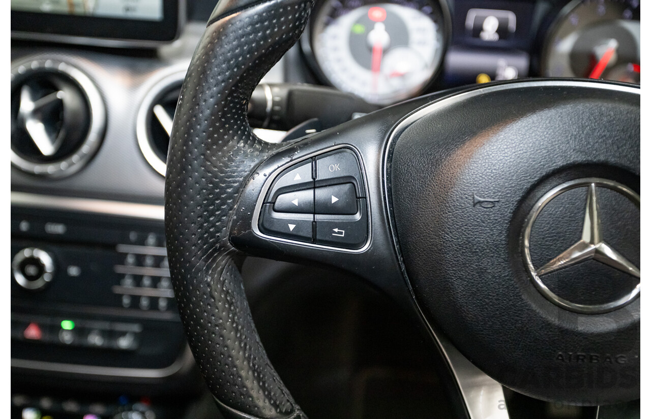 10/2015 Mercedes-Benz CLA200 117 MY15 4D Coupe Calcite White Turbo 1.6L