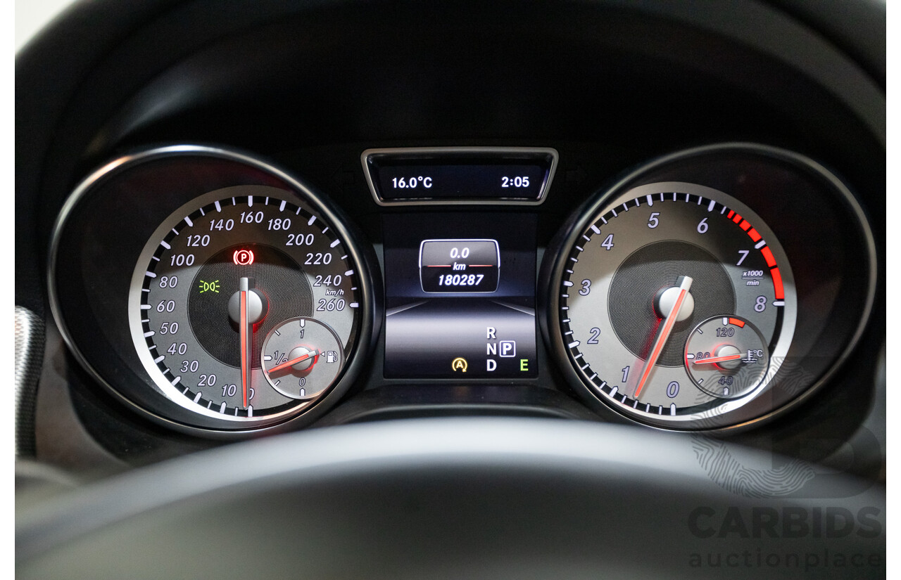 10/2015 Mercedes-Benz CLA200 117 MY15 4D Coupe Calcite White Turbo 1.6L