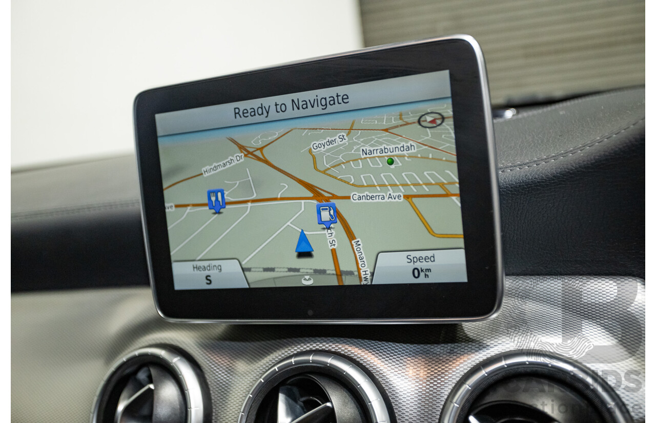 10/2015 Mercedes-Benz CLA200 117 MY15 4D Coupe Calcite White Turbo 1.6L