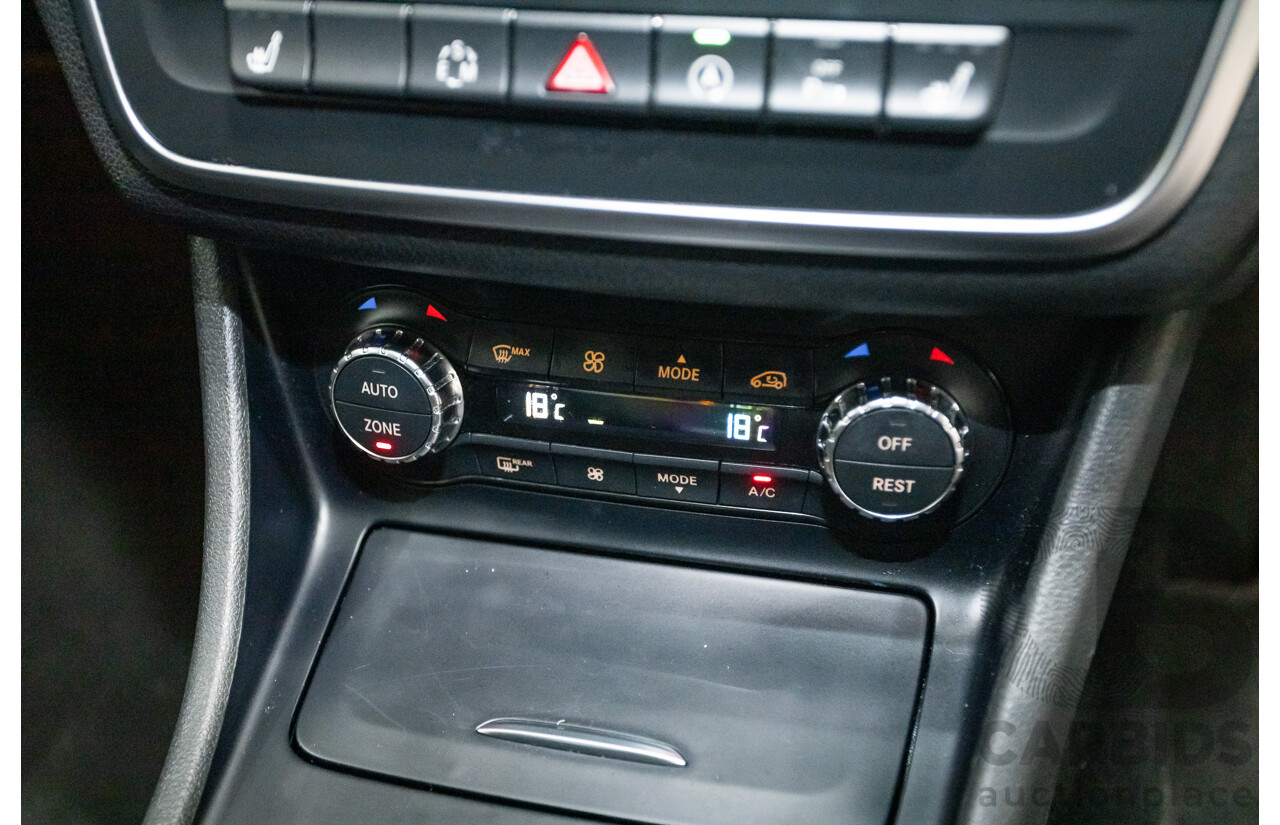 10/2015 Mercedes-Benz CLA200 117 MY15 4D Coupe Calcite White Turbo 1.6L