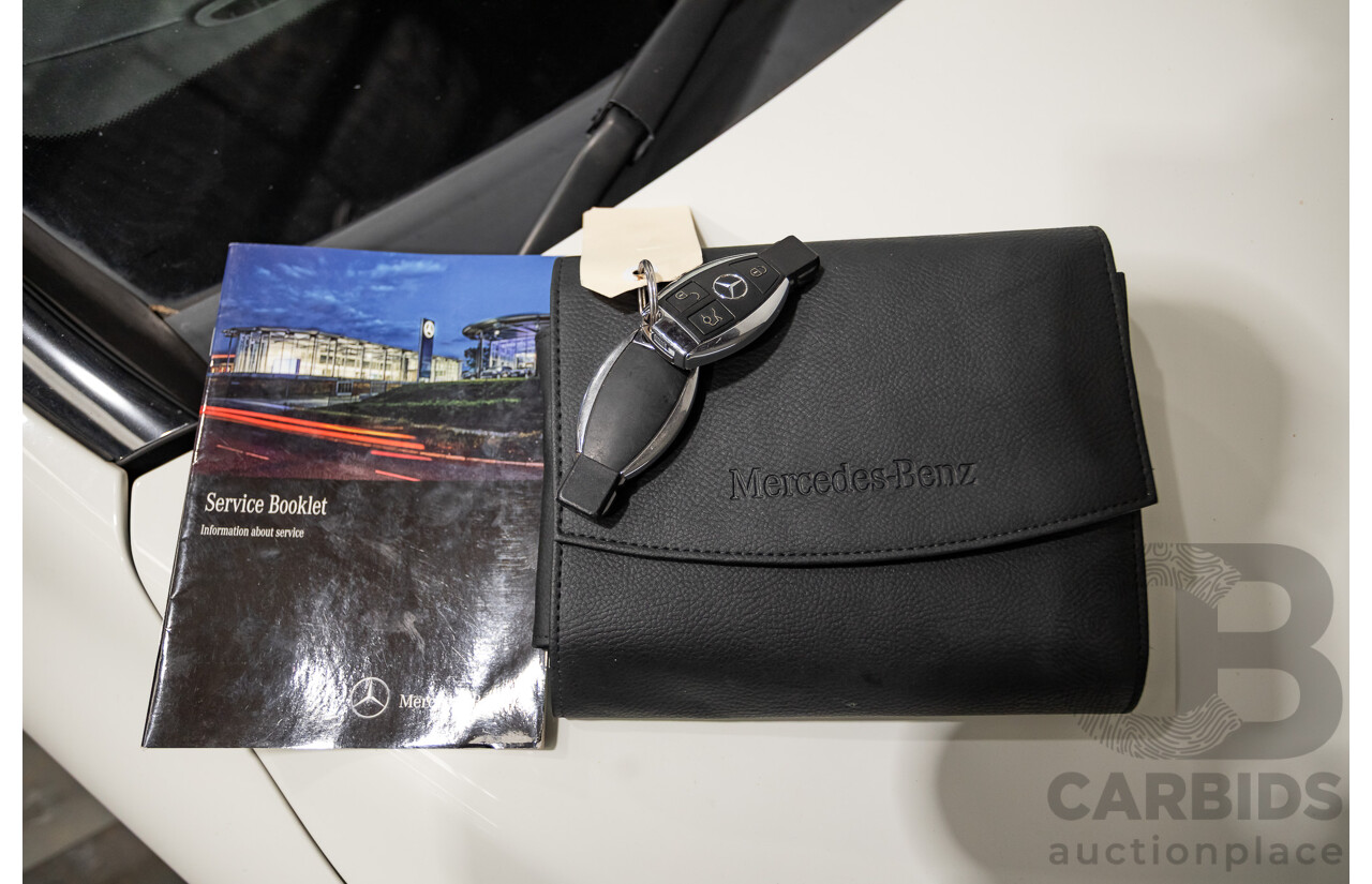 10/2015 Mercedes-Benz CLA200 117 MY15 4D Coupe Calcite White Turbo 1.6L