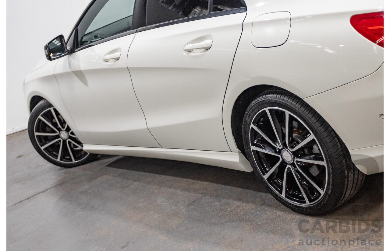 10/2015 Mercedes-Benz CLA200 117 MY15 4D Coupe Calcite White Turbo 1.6L