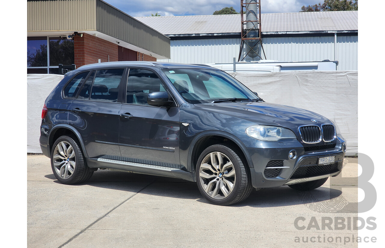 9/2012 Bmw X5 Xdrive 30d E70 MY12 UPGRADE 4d Wagon Grey 3.0L