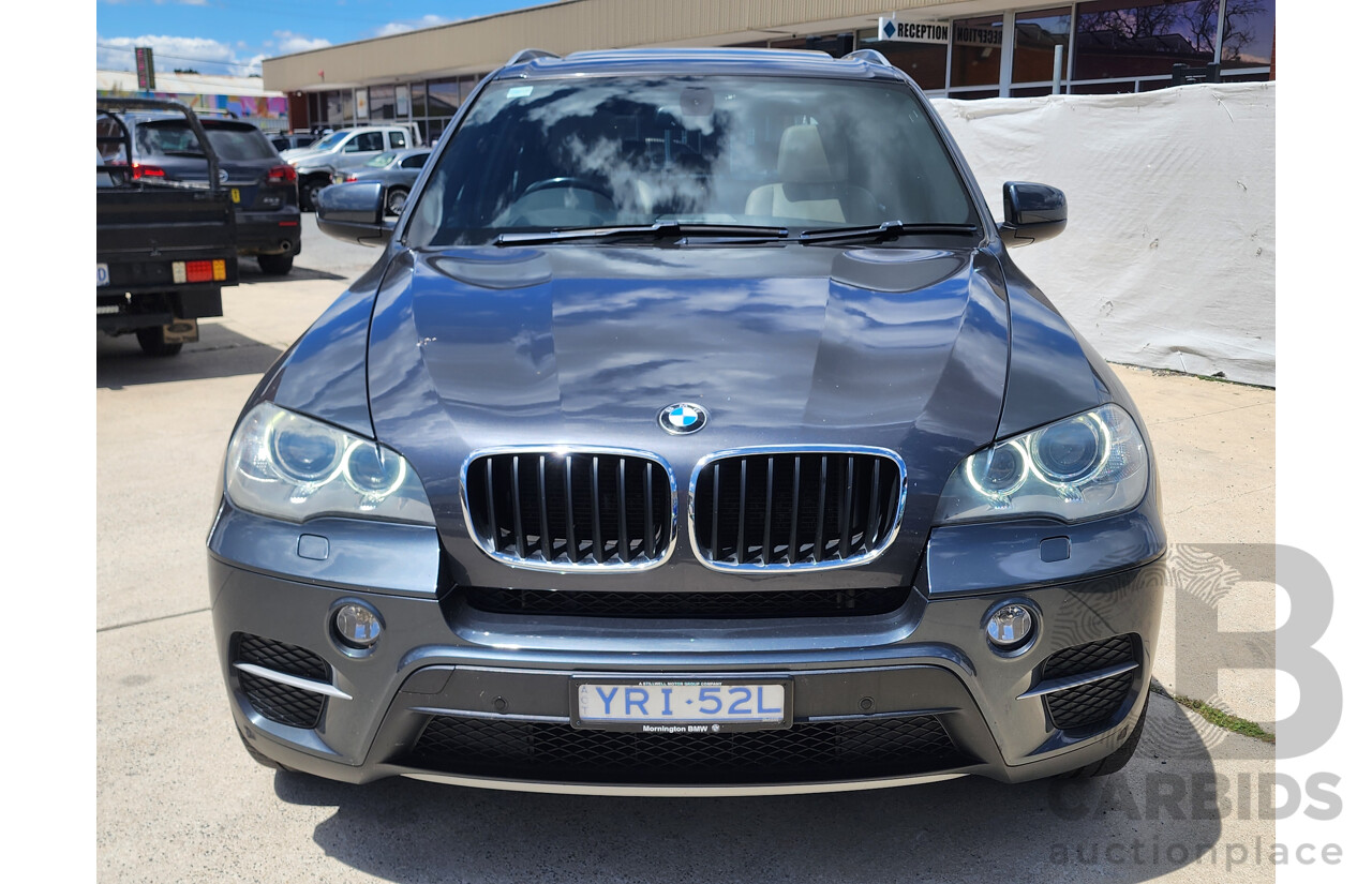 9/2012 Bmw X5 Xdrive 30d E70 MY12 UPGRADE 4d Wagon Grey 3.0L