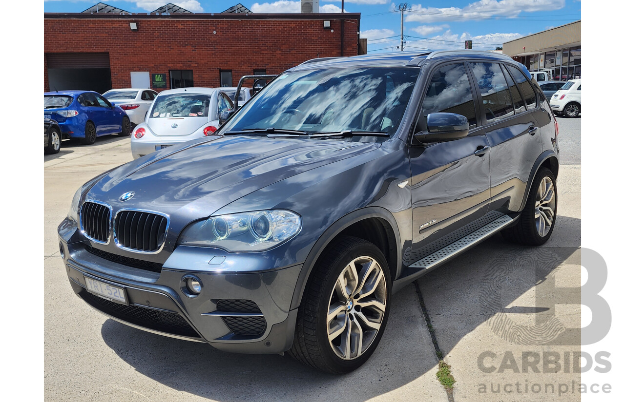 9/2012 Bmw X5 Xdrive 30d E70 MY12 UPGRADE 4d Wagon Grey 3.0L