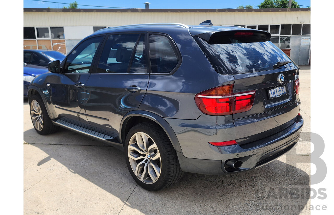 9/2012 Bmw X5 Xdrive 30d E70 MY12 UPGRADE 4d Wagon Grey 3.0L