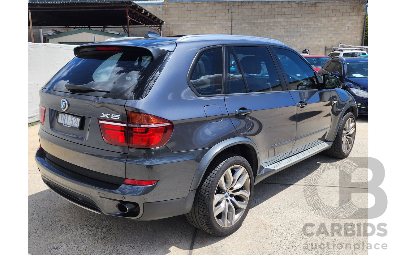 9/2012 Bmw X5 Xdrive 30d E70 MY12 UPGRADE 4d Wagon Grey 3.0L