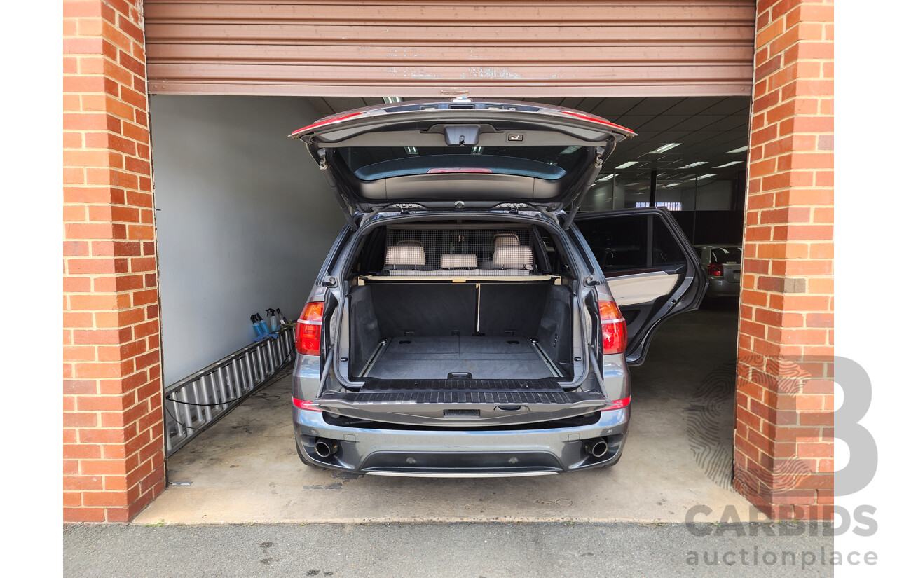 9/2012 Bmw X5 Xdrive 30d E70 MY12 UPGRADE 4d Wagon Grey 3.0L
