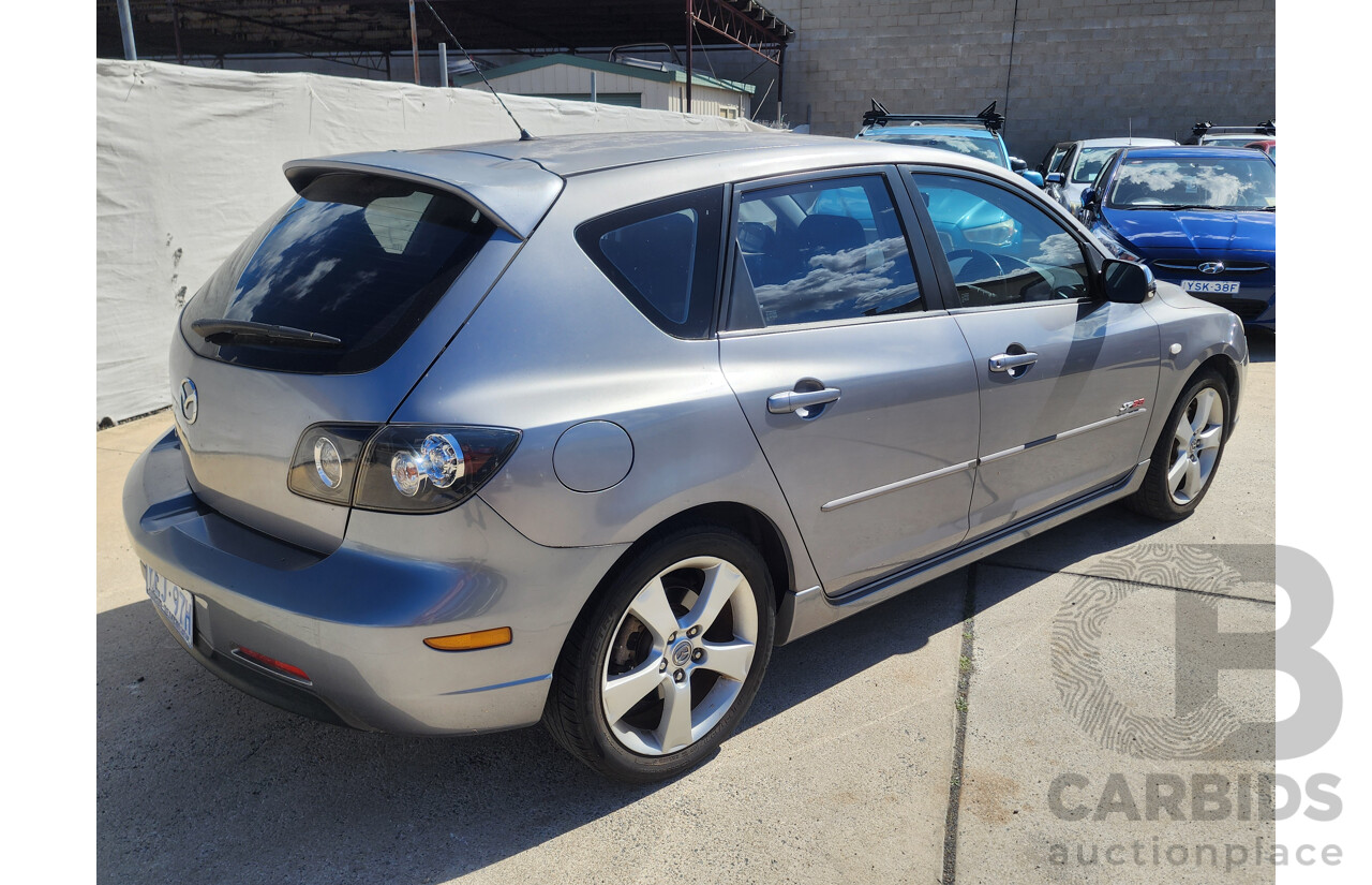 5/2005 Mazda Mazda3 SP23 BK 5d Hatchback Silver 2.3L