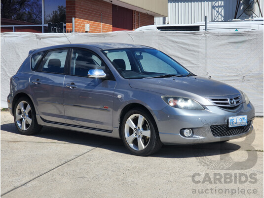 5/2005 Mazda Mazda3 SP23 BK 5d Hatchback Silver 2.3L