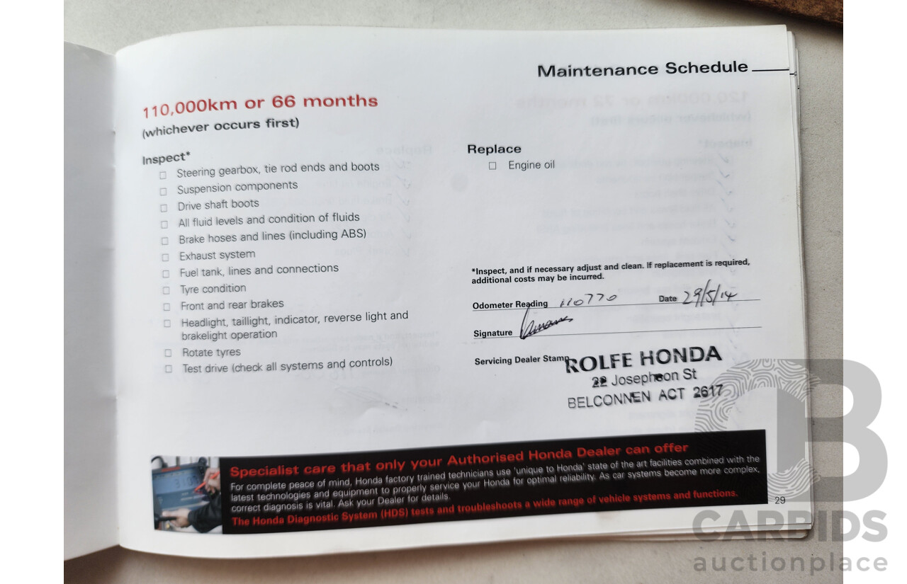 5/2006 Honda Accord VTi 40 4d Sedan Gold 2.4L