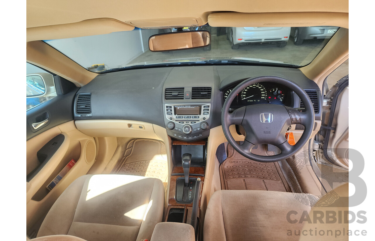 5/2006 Honda Accord VTi 40 4d Sedan Gold 2.4L