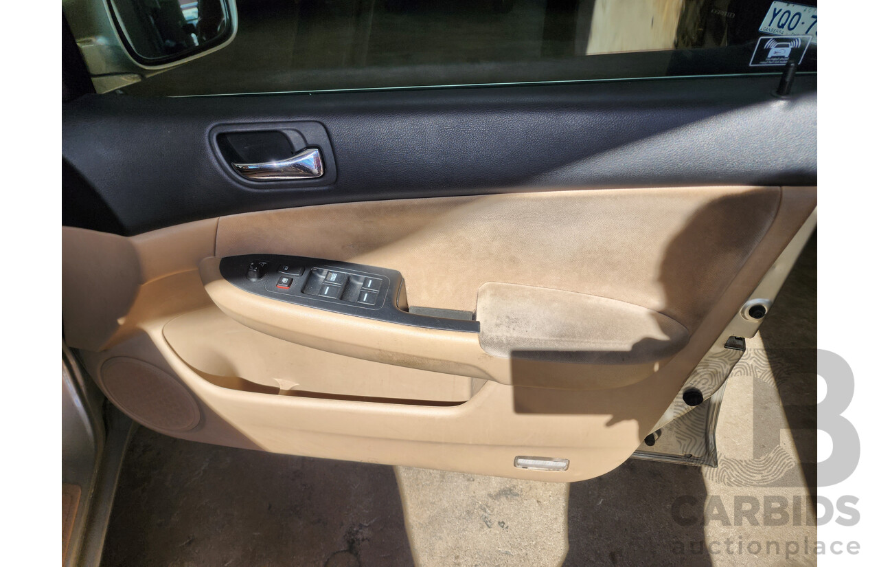 5/2006 Honda Accord VTi 40 4d Sedan Gold 2.4L