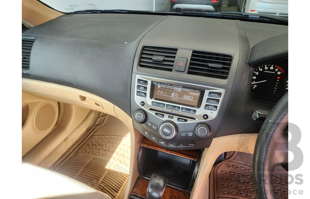 5/2006 Honda Accord VTi 40 4d Sedan Gold 2.4L