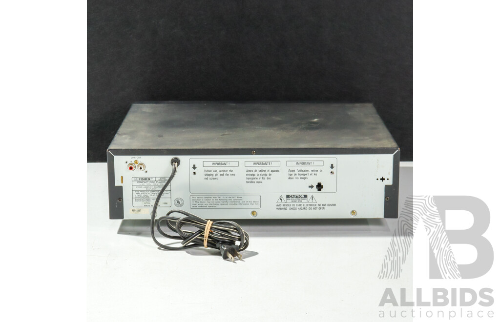 Fisher Studio Standard DAC-503 5-Disc CD Player