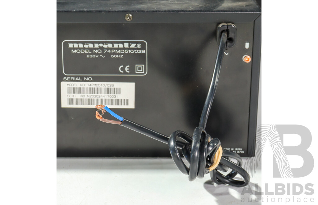 Marantz PMD 510 Double Cassette Deck