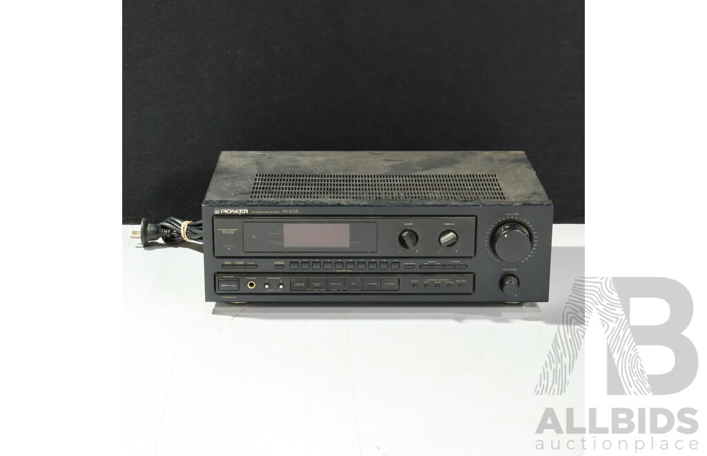 Pioneer SX-202R AM/FM Stereo Receiver