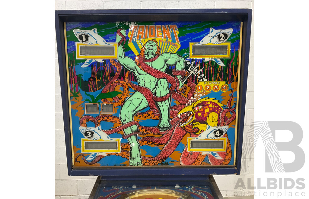 TRIDENT (Stern) Pinball Machine