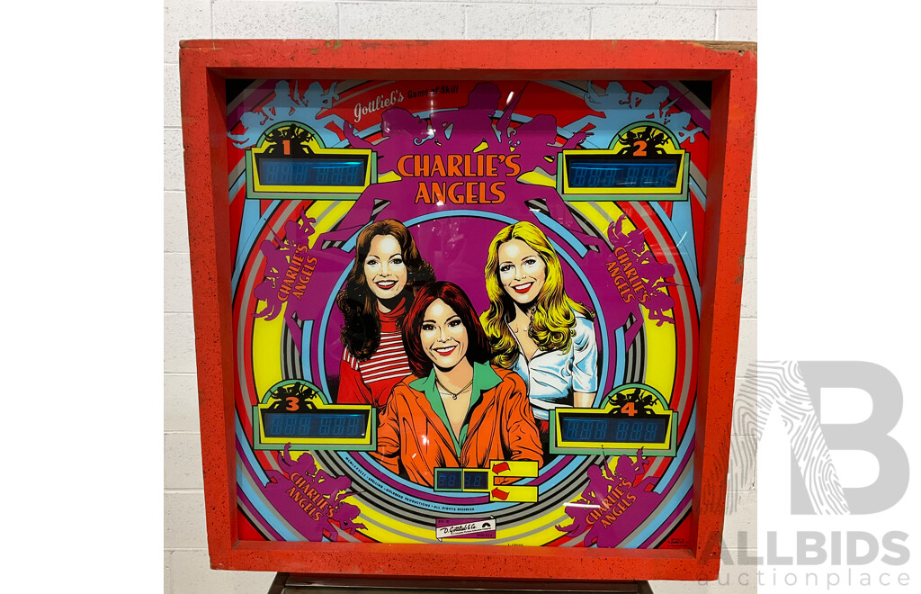Charlie's Angels by Gottlieb Pinball Machine