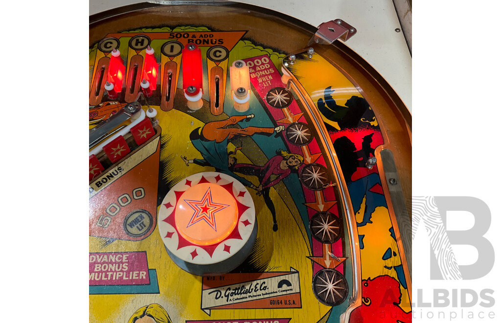 Charlie's Angels by Gottlieb Pinball Machine