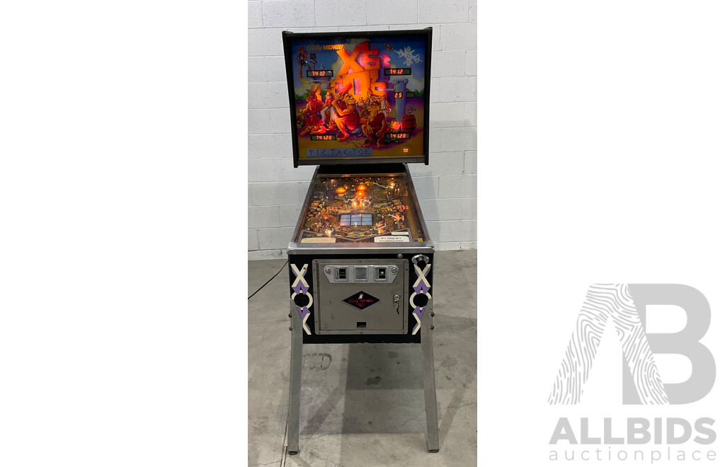 X's & O's by Bally  Pinball Machine